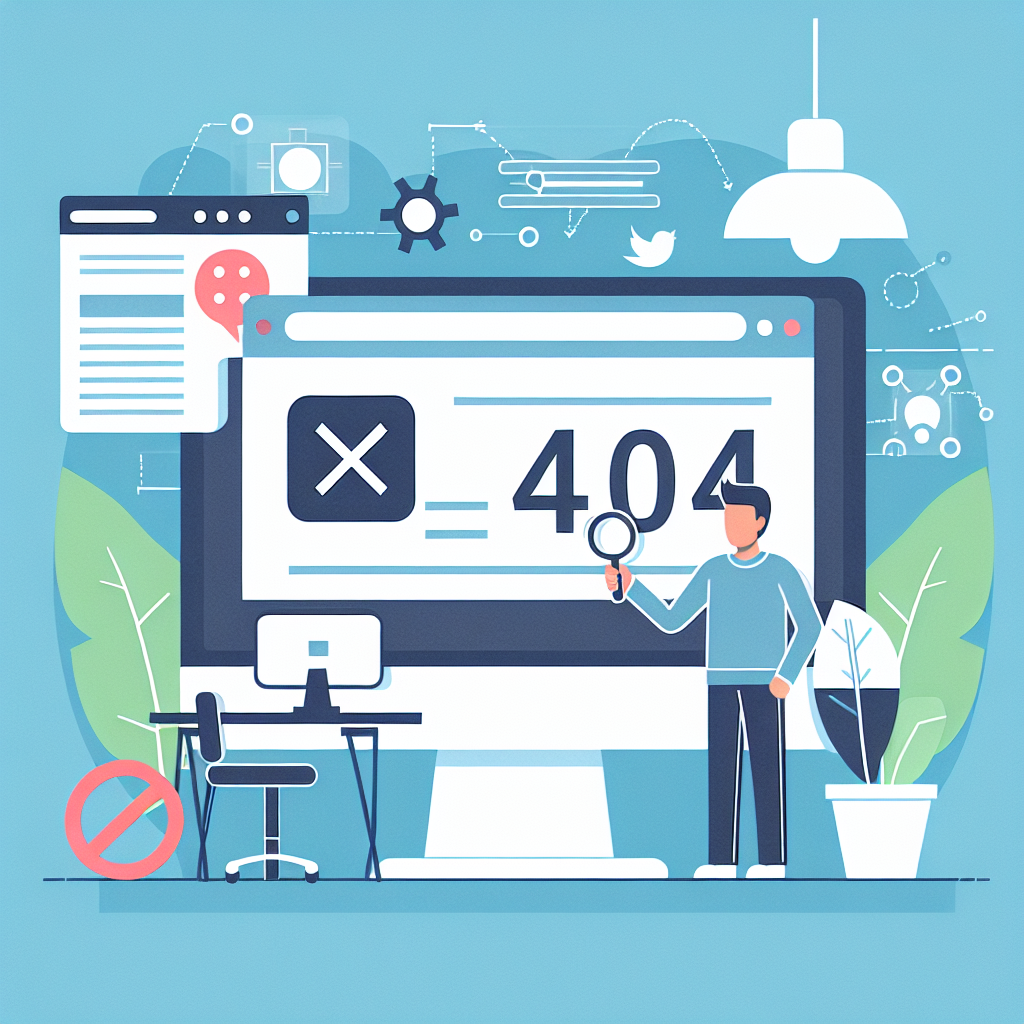 Tối ưu hóa website: Xử lý lỗi 404 và tăng trải nghiệm người dùng