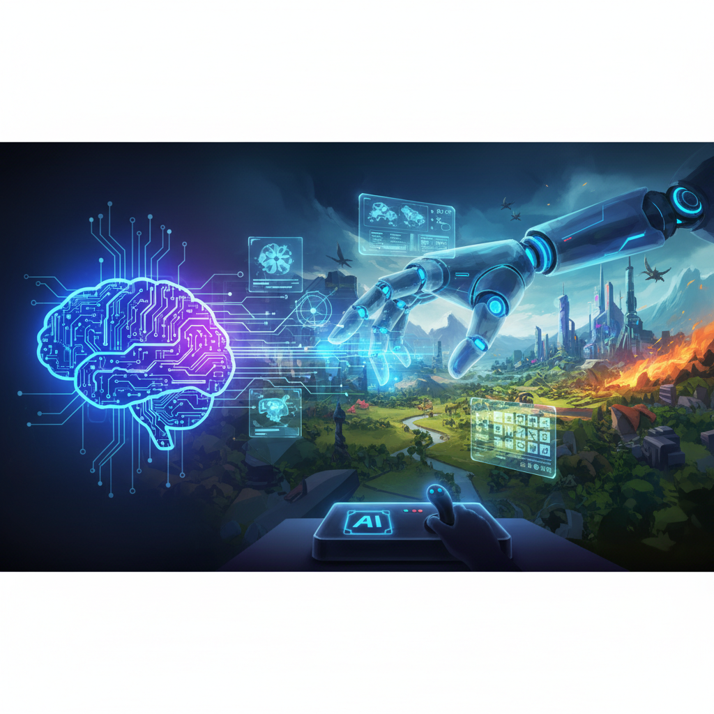 AI trong thiết kế game: xu hướng tương tác người dùng 2025