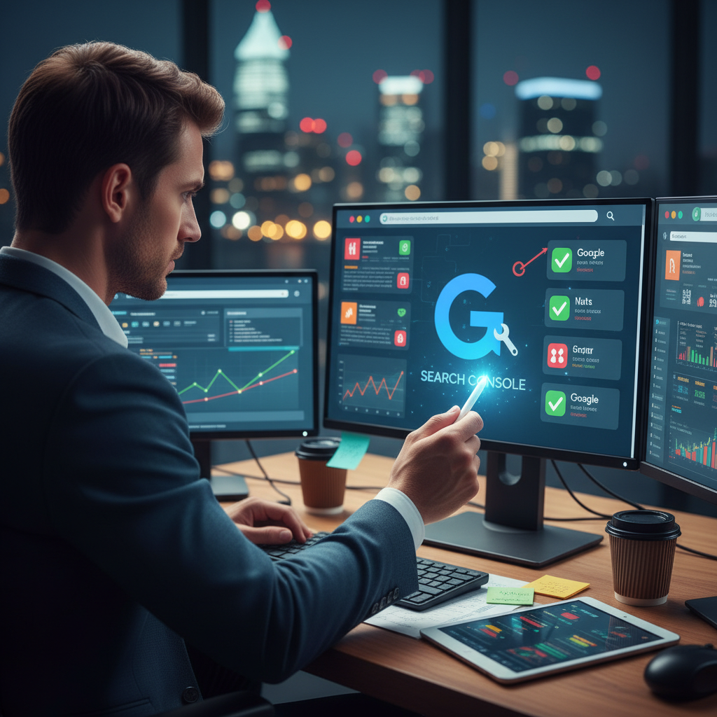 Troubleshooting Google Search Console errors: A visual guide to resolving common GSC issues.