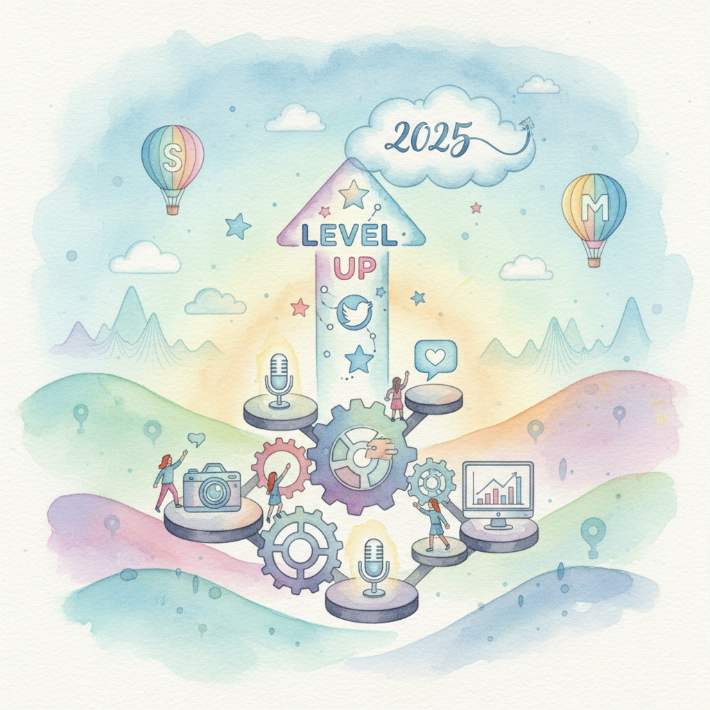 Infographic: Key Social Media Marketing Strategies for 2025